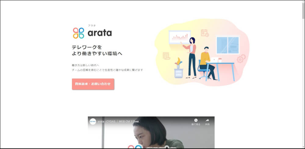 arata プロジェクト管理ツール