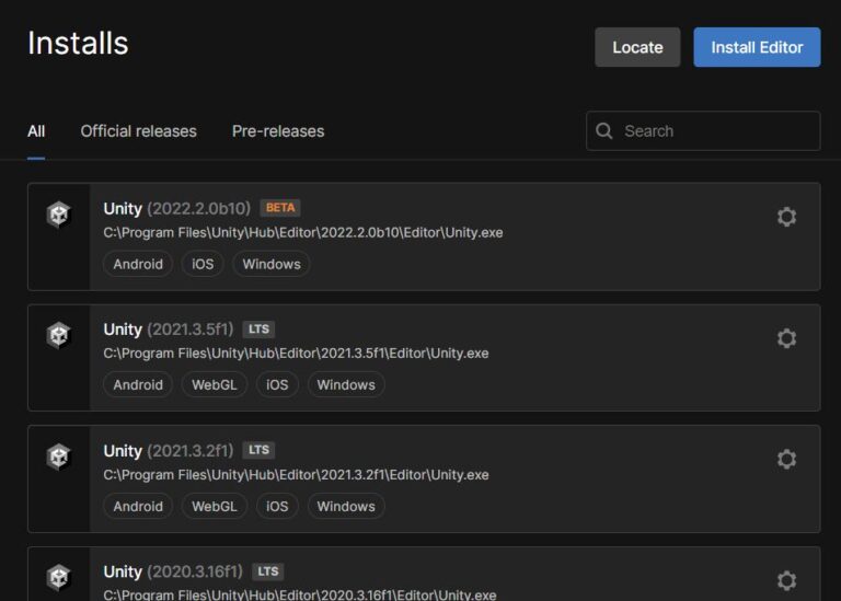 Unityの古いバージョンをインストールする方法 Unity hubで過去バージョンのUnityを使おう | Unity入門の森 ゲームの作り方