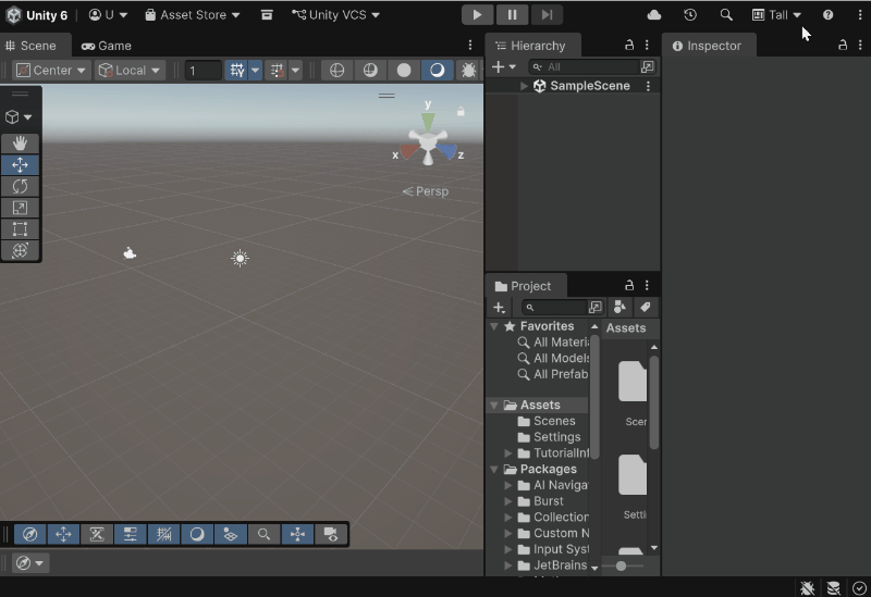 Wideレイアウトに切り替える操作GIF