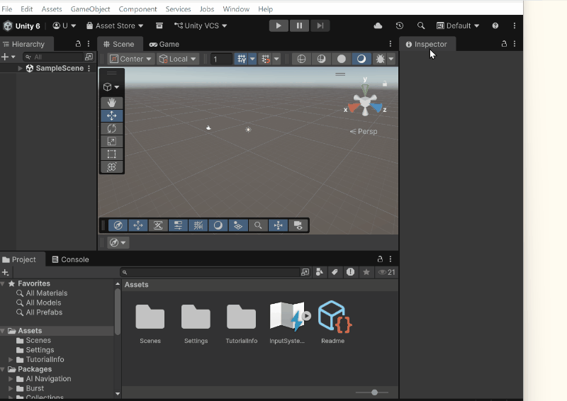Save Layoutの操作GIF